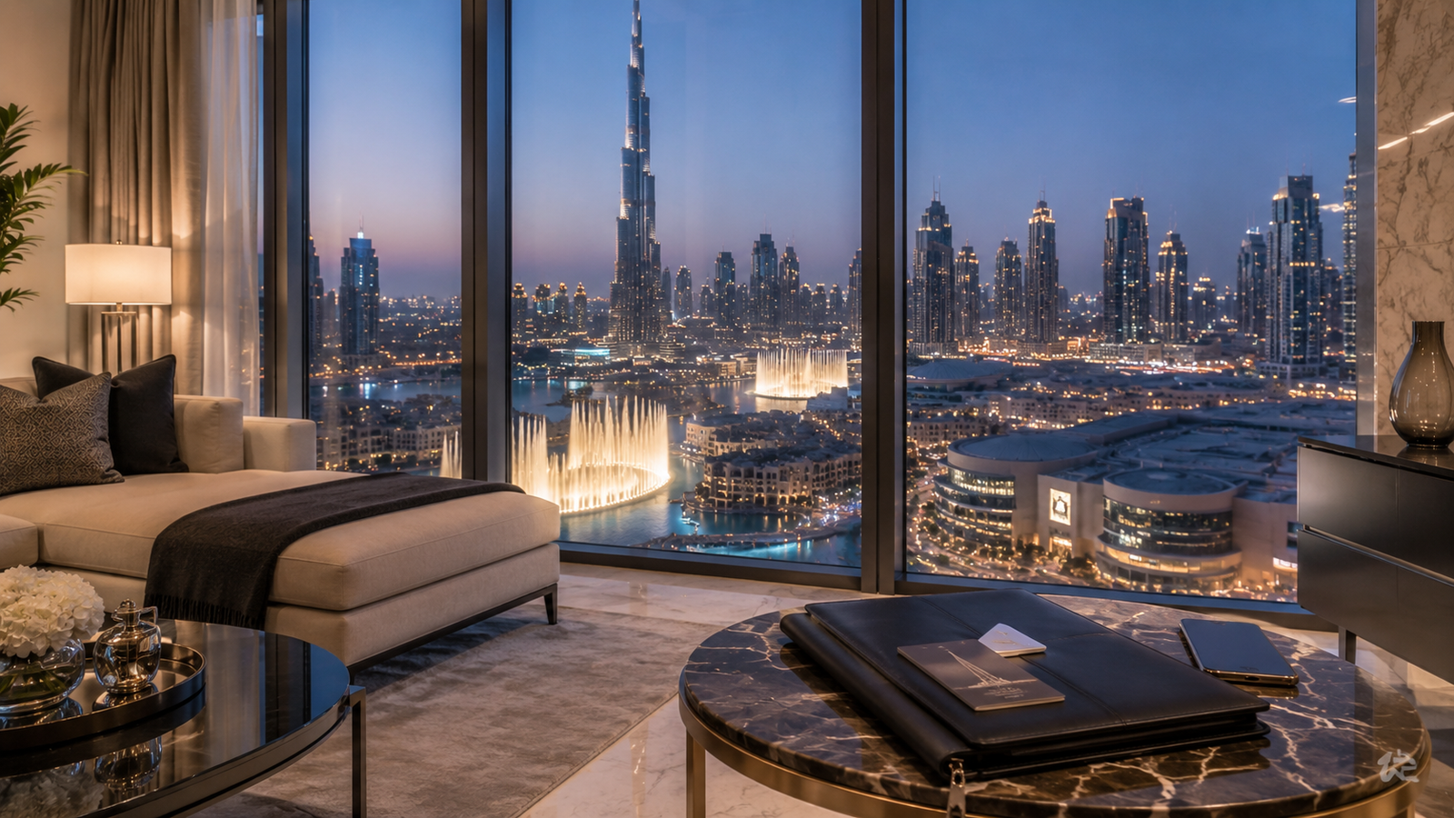 Downtown Dubai residence and property essentials representing Address Downtown ownership for US investors