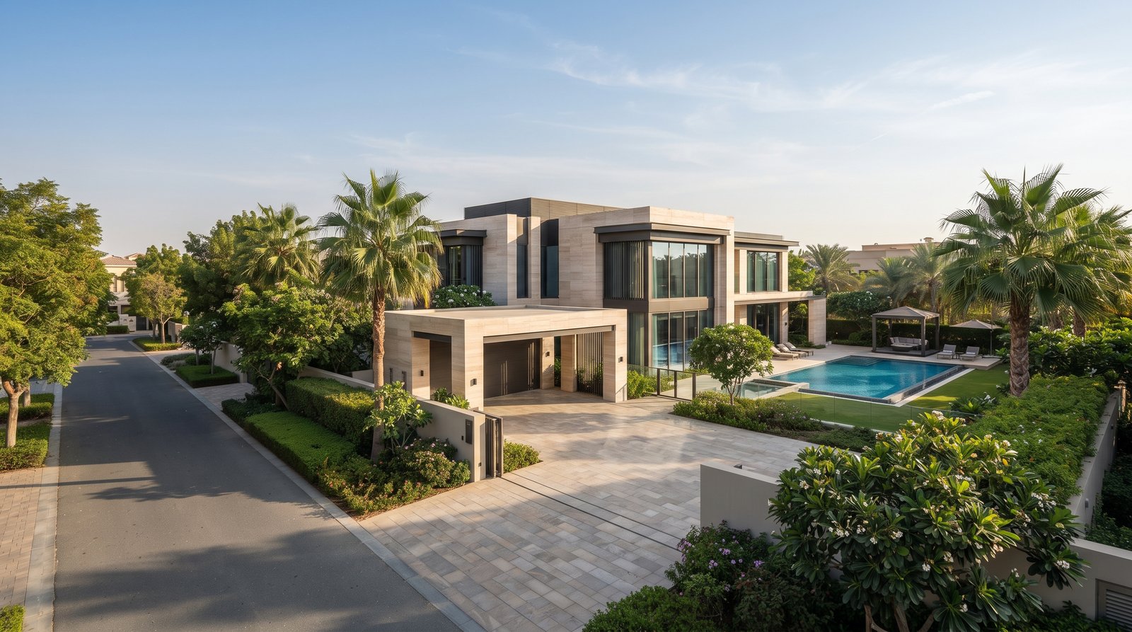 Luxury mansion villa in Emirates Hills Dubai